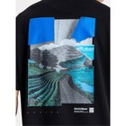 Футболка мужская, цвет чёрный, размер 52 - фото 22906982