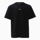 Футболка мужская, цвет чёрный, размер 52 - фото 23149607