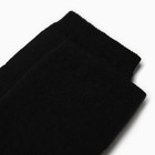 Носки детские махра внутри, цвет чёрный, размер 18 - Фото 2