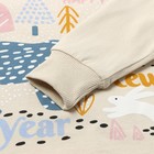 Пижама для мальчика, рост 122 см, серая/индиго - Фото 4
