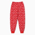 Пижама для мальчика, цвет красный, рост 104 см - Фото 7