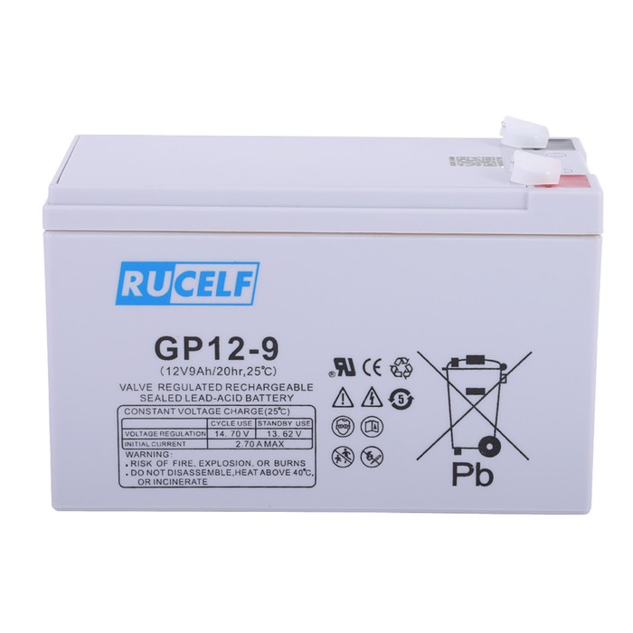 Аккумуляторная батарея RUCELF GP 12-9 - фото 1882844256