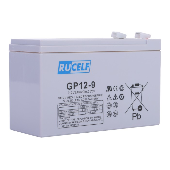 Аккумуляторная батарея RUCELF GP 12-9 - фото 1882844258