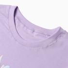 Комплект женский домашний (футболка,шорты), цвет сиреневый/дракон, размер 44 - Фото 2