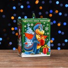 Подарочная коробка "Почта Деда Мороза" зеленая 15,5 х 12 х 8 см - Фото 3