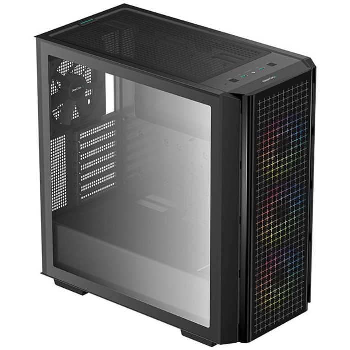 Корпус Deepcool CG540 черный без БП ATX 2x120mm 1x140mm 2xUSB3.0 audio bott PSU - фото 51431839