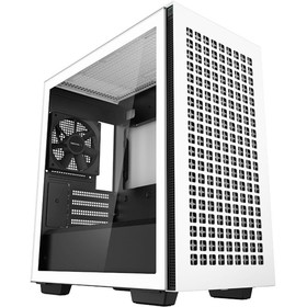 Корпус Deepcool CH370 белый без БП mATX 7x120mm 4x140mm 1xUSB2.0 1xUSB3.0 audio bott PSU 10044651