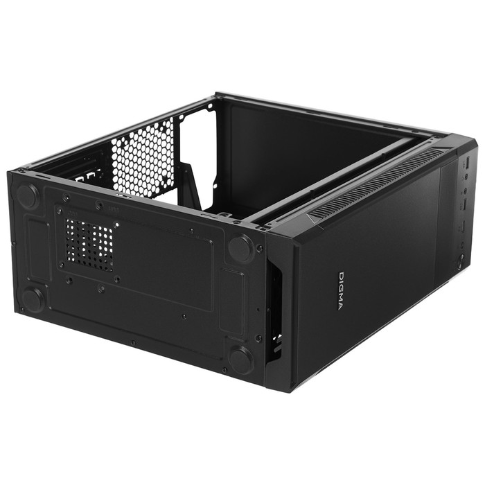 Корпус Digma DC-ATX201-U3 черный без БП ATX 1x80mm 2x120mm 1xUSB2.0 1xUSB3.0 audio - фото 51432003