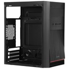 Корпус Digma DC-MATX100-U2 черный без БП mATX 1x80mm 2x120mm 2xUSB2.0 audio - фото 51432011