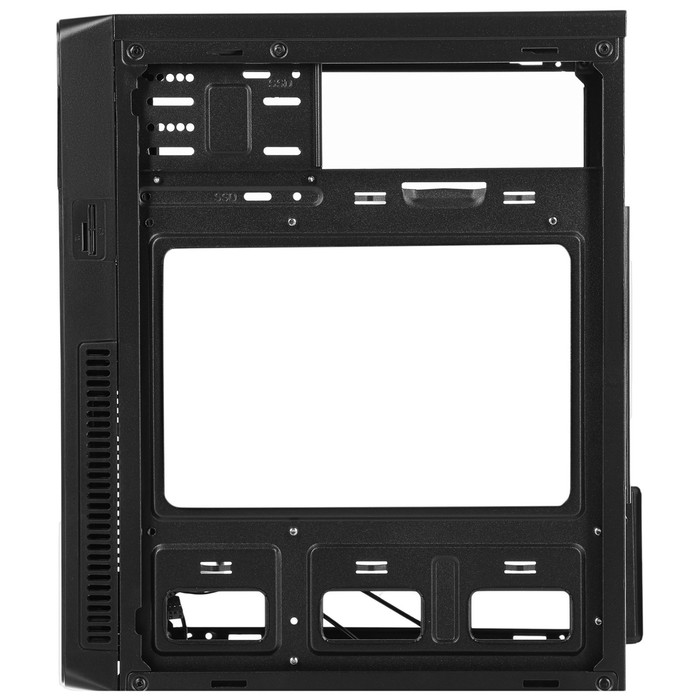 Корпус Digma DC-MATX104-U2 черный без БП mATX 1x80mm 2x120mm 2xUSB2.0 audio - фото 51432051