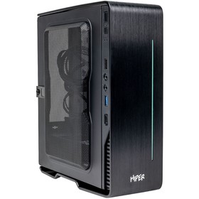 Корпус Hiper Vi7B черный 180W miniITX 1xUSB2.0 1xUSB3.1 audio bott PSU