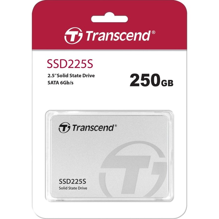 Накопитель SSD Transcend SATA III 250GB TS250GSSD225S 225S 2.5" 0.3 DWPD - фото 51445336