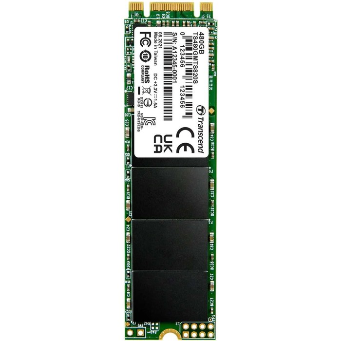Накопитель SSD Transcend SATA III 480GB TS480GMTS820S M.2 2280 - Фото 1