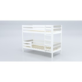 Кровать «Савушка»-01, 2-ярусная, цвет серый, 90х200 см