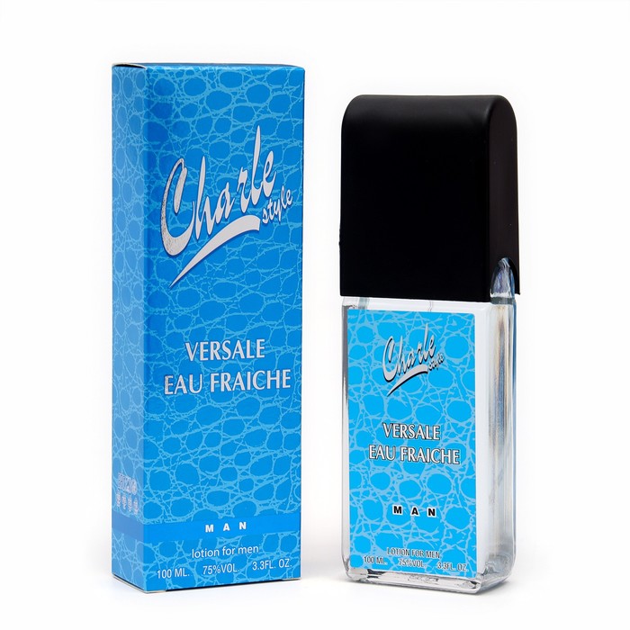 Лосьон одеколон после бритья "Charle style Versale eau fraiche" по мотивам Versace eau fraiche, 100 мл - Фото 1