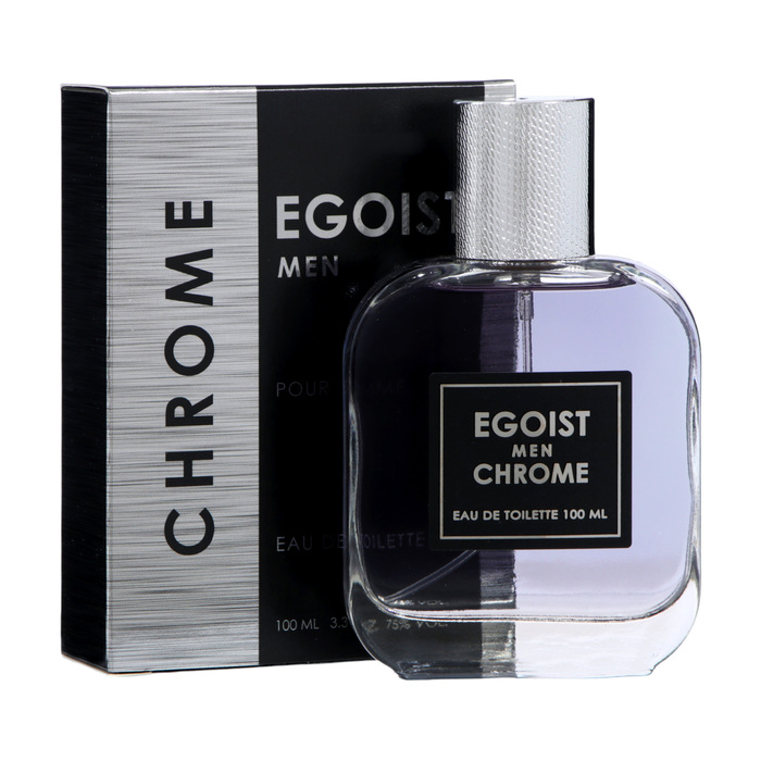 Лосьон одеколон после бритья "Egoist man Chrome", по мотивам Egoist Platinum Chanel, 100 мл - Фото 1