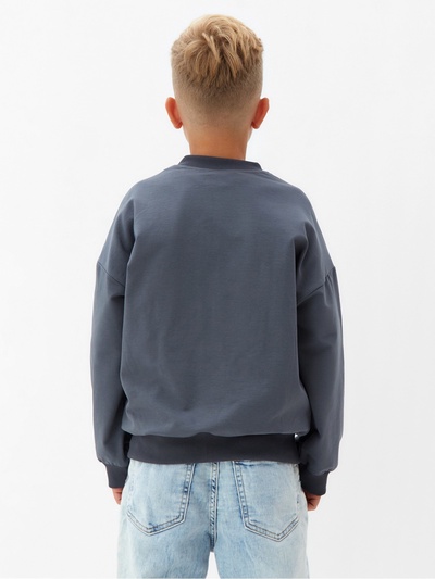 Джемпер для мальчика MINAKU, графит, рост 122 см