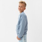 Джемпер для мальчика MINAKU, цвет светло -серый, рост 146 см - Фото 4