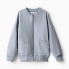 Джемпер для мальчика MINAKU, цвет светло -серый, рост 146 см - Фото 6
