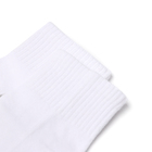 Носки детские укороченные, цвет белый/серый, размер 14-16 - Фото 2