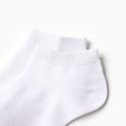 Носки детские укороченные, цвет белый, размер 14-16 - Фото 2