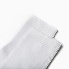 Носки детские с сеточкой, цвет белый, размер 16-18 - Фото 2