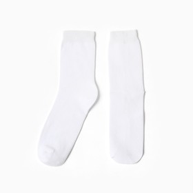 Носки женские, цвет белый, размер 23