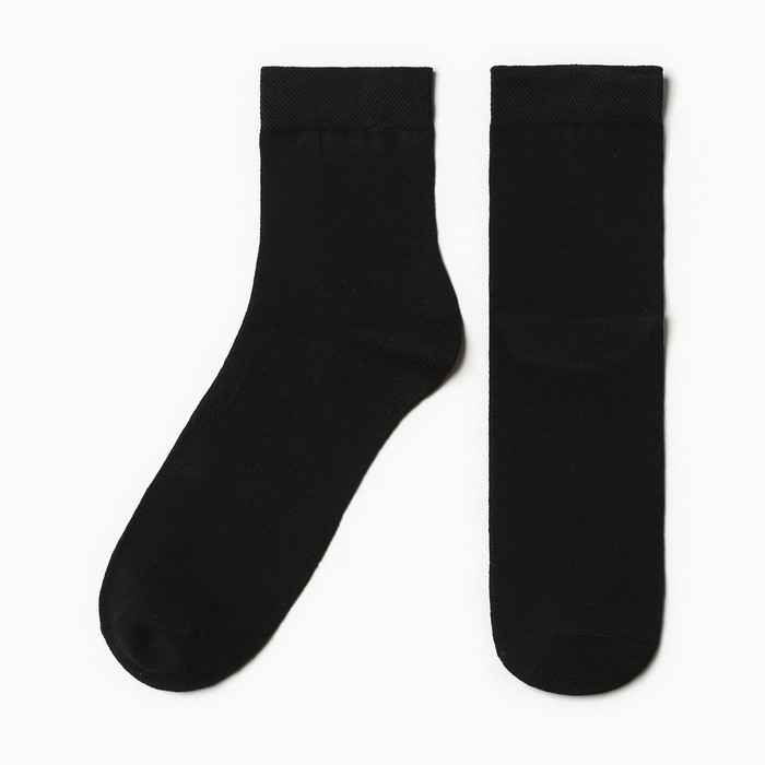 Носки мужские Давид, цвет чёрный, размер 27 - Фото 1