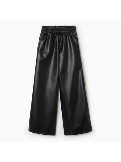 Брюки прямые для девочки KAFTAN, размер 30 (98-104 см), чёрные