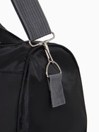 Сумка спортивная на молнии, с длинным ремнём, маленький размер, чёрная - Фото 3