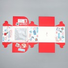 Коробка для капкейков складная с двусторонним нанесением «Новогодня посылка», 16 х 16 х 10 см, Новый год - Фото 7
