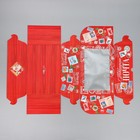 Коробка для капкейков складная с двусторонним нанесением «Новогодняя почта», 25 х 17 х 10 см - Фото 8
