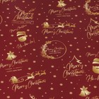 Бумага упаковочная новогодняя глянцевая «С новым годом!», 70×100 см - Фото 4