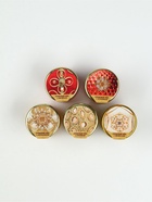 Подарочный набор новогодний «С новым годом»: чай чёрный (50 г), крем-мед (5 шт.×30 г) - Фото 4