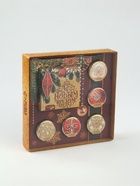 Подарочный набор новогодний «С новым годом»: чай чёрный (50 г), крем-мед (5 шт.×30 г) - Фото 8