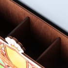 Ключница «Счастлив тот, кто счастлив дома» 3 отделения, 24×19×6 см - Фото 5