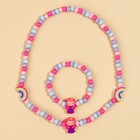 Бижутерия «Волшебная девочка» набор для девочек: браслет и бусы, 7 х 9 см - Фото 2