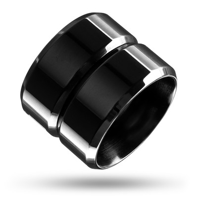 Кольцо человек с сердцем 1,6 см