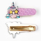 Заколка для волос «Диско», 5 х 2.7 см - Фото 2