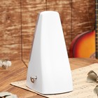 Метроном механический Gleam, белый, 40-408 ударов в минуту, 21×10×12 см - Фото 6