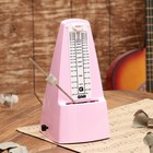 Метроном механический Gleam, розовый, 40-408 ударов в минуту, 21×10×12 см - Фото 1