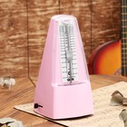 Метроном механический Gleam, розовый, 40-408 ударов в минуту, 21×10×12 см - Фото 7