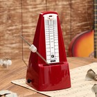 Метроном механический Gleam, коричневый, 40-408 ударов в минуту, 21×10×12 см - Фото 1