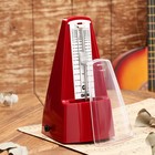 Метроном механический Gleam, коричневый, 40-408 ударов в минуту, 21×10×12 см - Фото 2