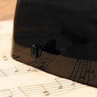 Метроном механический Gleam, черный, 40-408 ударов в минуту, 21×10×12 см - Фото 4