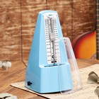 Метроном механический Gleam, синий, 40-408 ударов в минуту, 21×10×12 см - Фото 2