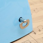 Метроном механический Gleam, синий, 40-408 ударов в минуту, 21×10×12 см - Фото 5