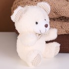 Брелок детский «Мишка», мягкая игрушка, 12 см, цвет МИКС - Фото 2