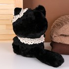 Мягкая игрушка «Котик» с бусинами, 22 см, цвет чёрный - Фото 5