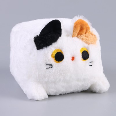 Мягкая игрушка «Кот», 18 см, белая